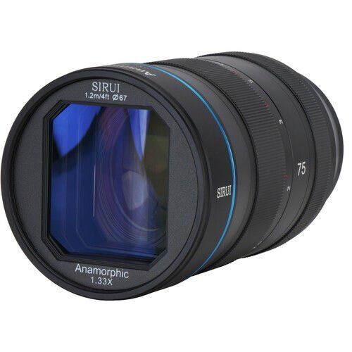 Sirui 75mm F1.8 1.33x APS-C Anamorfik Lens (MFT Mount)