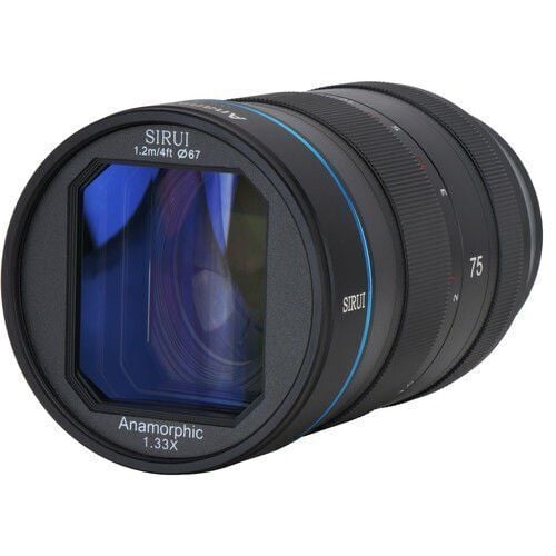 Sirui 75mm F1.8 1.33x APS-C Anamorfik Lens (X Mount)