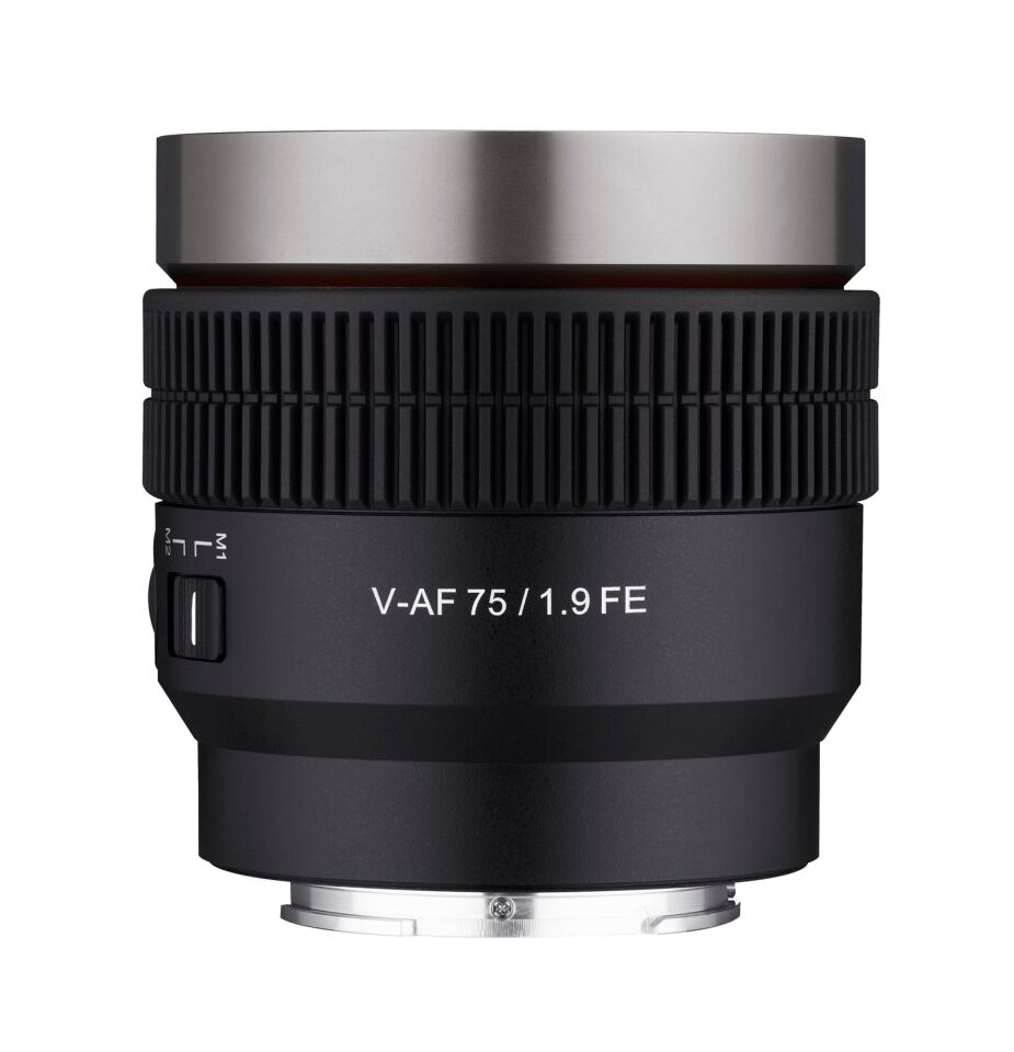 Samyang V-AF 75mm T1.9 (Sony E Mount, Full-Frame)