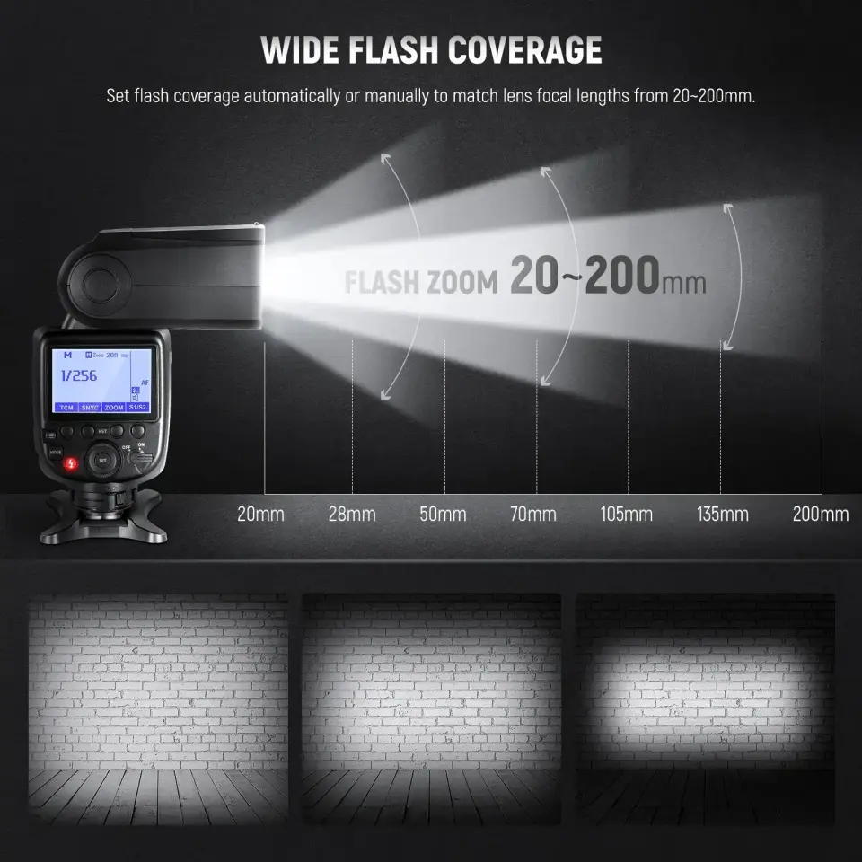 Neewer NW700-S TTL Flaş Speedlite - Sony Uyumlu