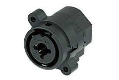 Neutrik NCJ6FI-H-0 Şase Tipi Swichli 3 Pin Dişi 1/4 Stereo Jack