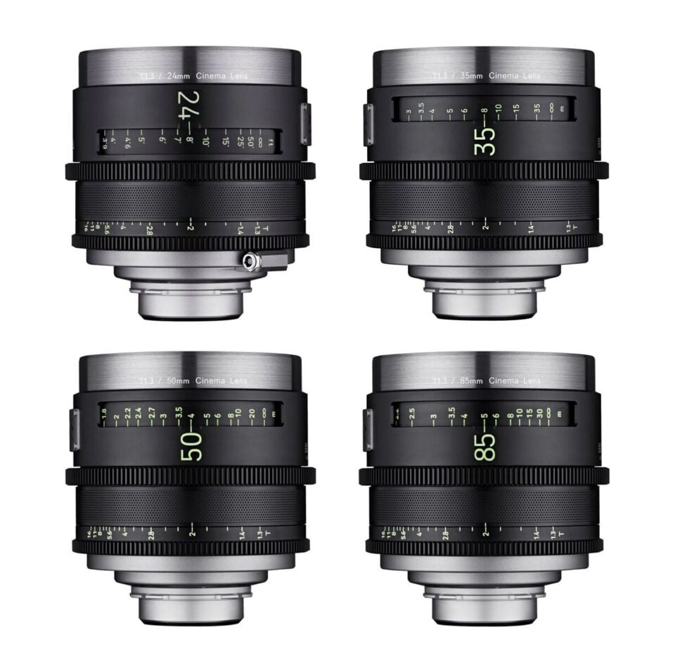 XEEN MEISTER 24, 35, 50, 85mm T1.3 Cine 4'lü Set (Arri PL)