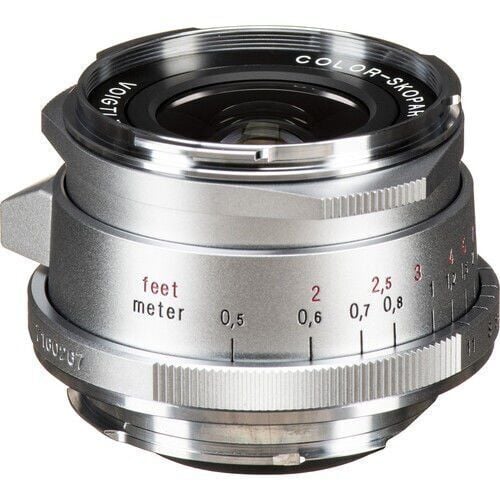 Voigtländer Color-Skopar 21mm F3.5 VL Type II VM Leica M Mount Lens (Gümüş)