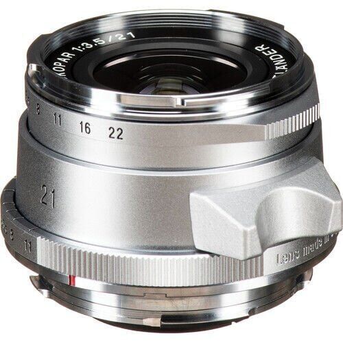 Voigtländer Color-Skopar 21mm F3.5 VL Type II VM Leica M Mount Lens (Gümüş)