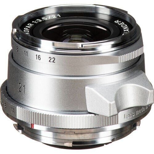 Voigtländer Color-Skopar 21mm F3.5 VL Type II VM Leica M Mount Lens (Gümüş)
