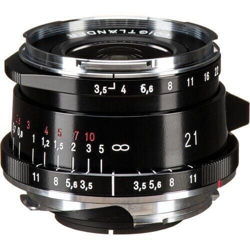 Voigtländer Color-Skopar 21mm F3.5 VL Type II VM Leica M Mount Lens (Siyah)