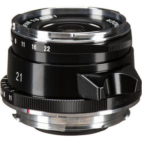 Voigtländer Color-Skopar 21mm F3.5 VL Type II VM Leica M Mount Lens (Siyah)