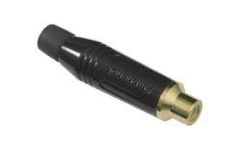 Amphenol ACJR-BLK Kablo Tipi Dişi RCA Konnektör