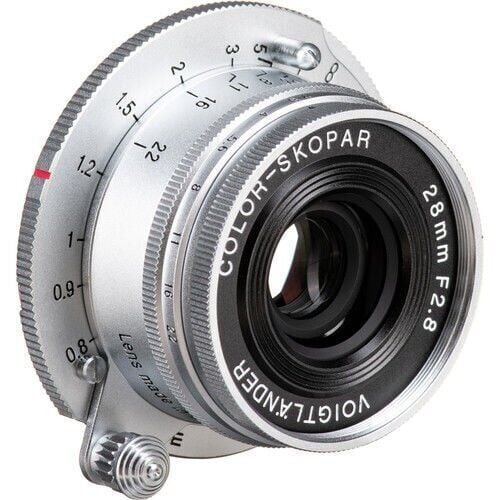 Voigtländer COLOR-SKOPAR 28mm F2.8 lens VM I (Silver) Leica M Mount