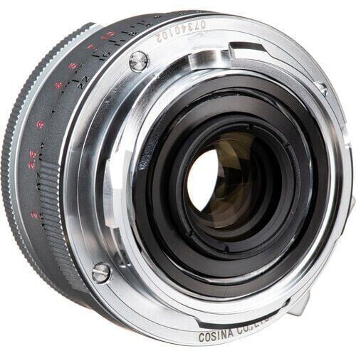 Voigtländer Color-Skopar 28mm F2.8 Aspherical Type II Leica M Mount Lens (Gümüş)