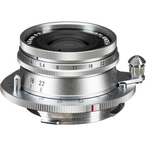Voigtländer Heliar 40mm F2.8 Aspherical VM Leica M Mount Lens (Gümüş)