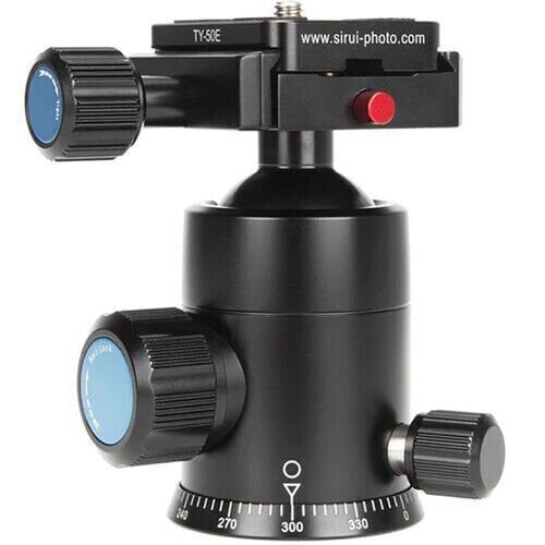 Sirui E‑20 Ball Head – Arca‑Swiss Uyumlu Profesyonel Tripod Top Kafa (6 Yıl Türkiye Distribütör Garantili)