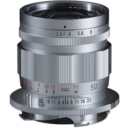 Voigtländer APO-LANTHAR  50mm F3.5 VM II (Gümüş) lens Leica M Mount