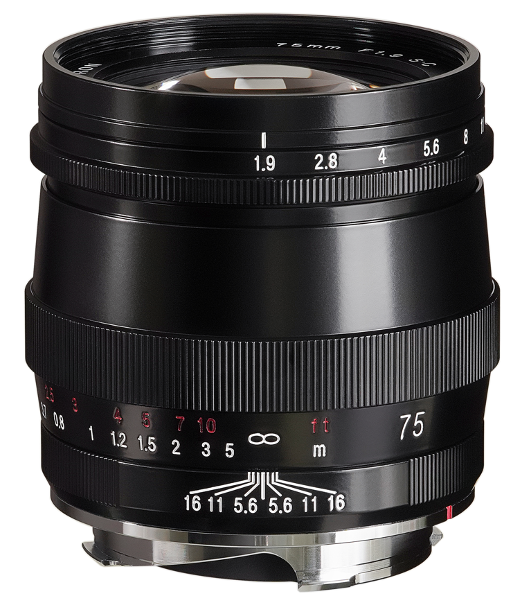 Voigtländer Ultron 75mm F1.9 SC VM Leica M Mount Lens