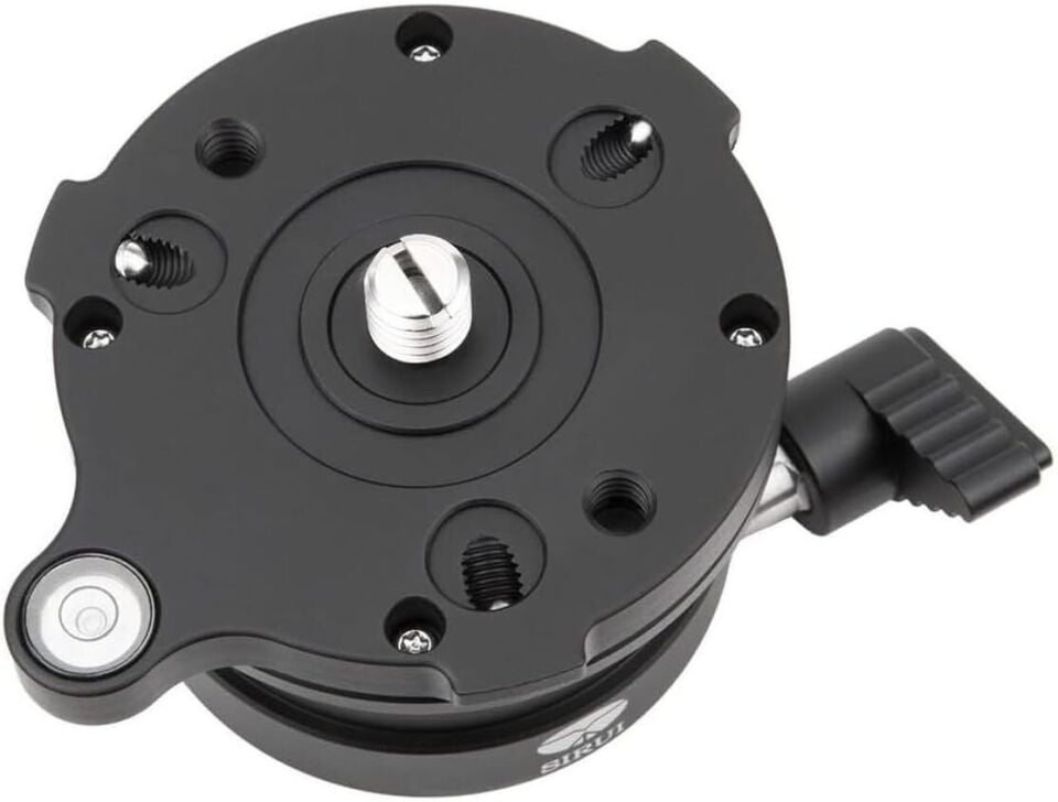 SIRUI LE-60 Leveling Base – 15° Ayarlı Profesyonel Tripod Seviye Adaptörü (6 Yıl Türkiye Distribütör Garantili)