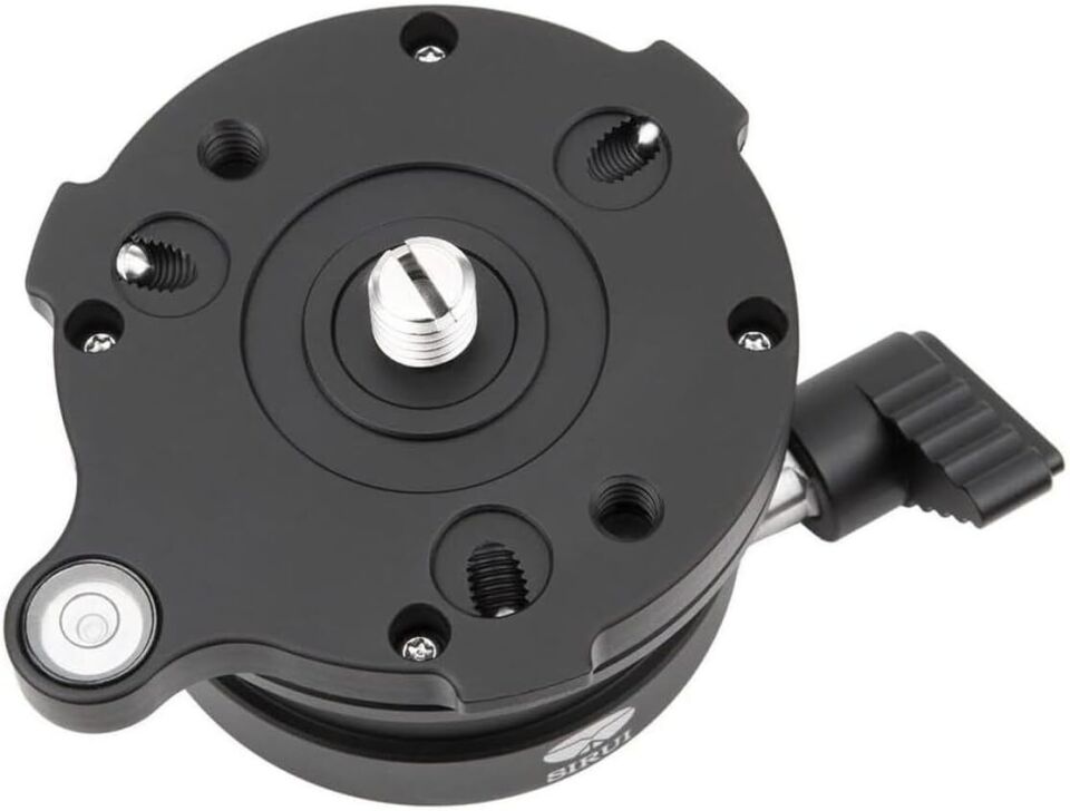 SIRUI LE-60 Leveling Base – 15° Ayarlı Profesyonel Tripod Seviye Adaptörü (6 Yıl Türkiye Distribütör Garantili)
