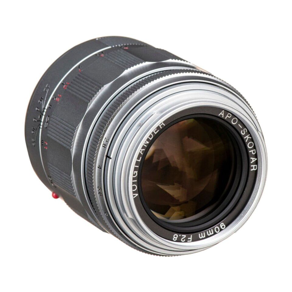 Voigtländer Apo-Skopar 90mm F2.8 VM Leica M Mount (Gümüş)