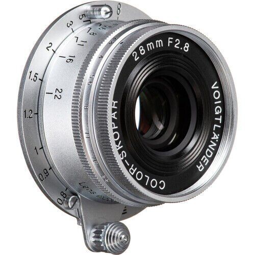 Voigtländer Color-Skopar 28mm F2.8 Aspherical L Mount (Gümüş)