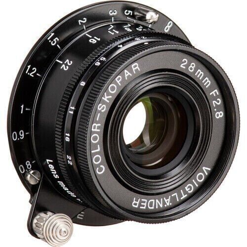 Voigtländer Color-Skopar 28mm F2.8 Aspherical L Mount (Siyah)