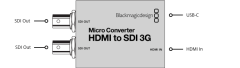 Blackmagic Micro Converter HDMI to SDI 3G wPSU