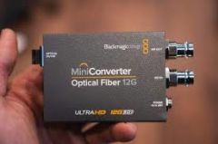 Blackmagic Mini Converter Optical Fiber 12G