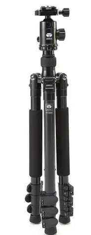 Sirui ET‑2004+E‑20 Alüminyum Tripod Kiti – 12 kg Yük Kapasiteli Seyahat Tripodu