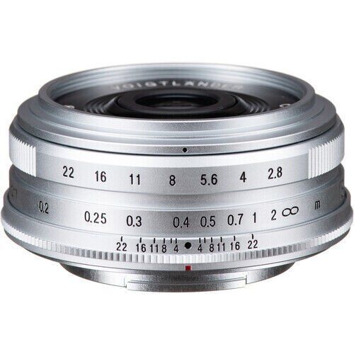 Voigtländer Color-Skopar 18mm F2.8 Fujifilm X Mount (Gümüş)