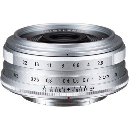 Voigtländer Color-Skopar 18mm F2.8 Fujifilm X Mount (Gümüş)