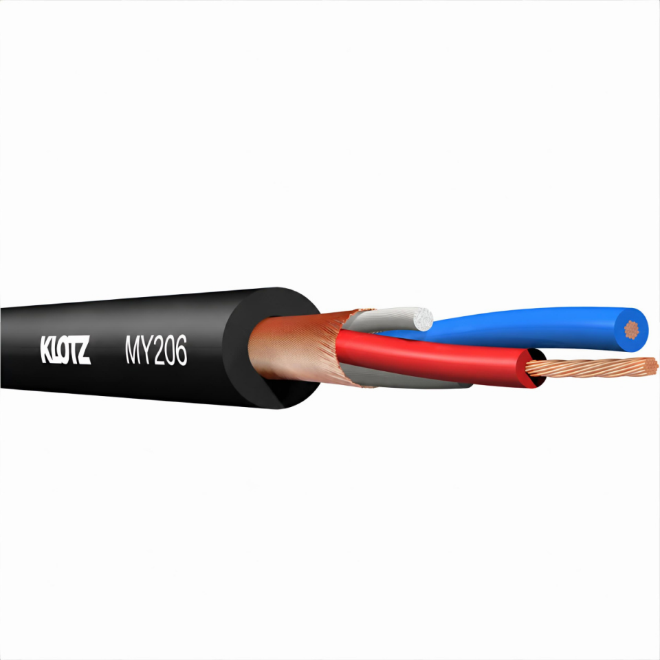 Klotz MY206 Sinyal Kablosu 2x0,22mm (100Mt.)