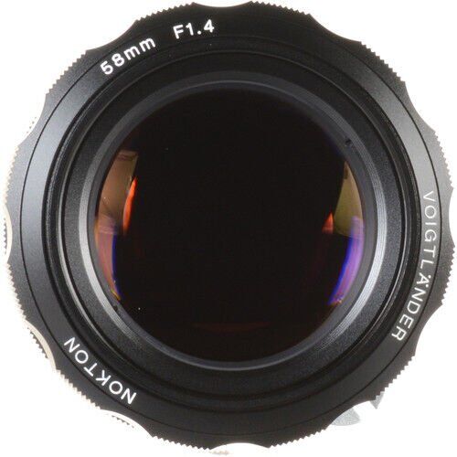 Voigtländer Nokton 58mm F1.4 SL-II S Nikon AIS F Mount (Siyah)