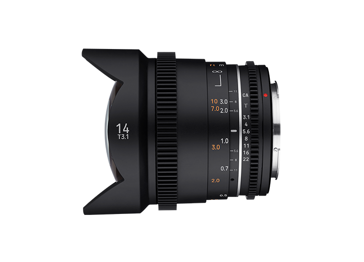 SAMYANG 14mm T3.1 Mark II Canon EF Mount Cine Lens