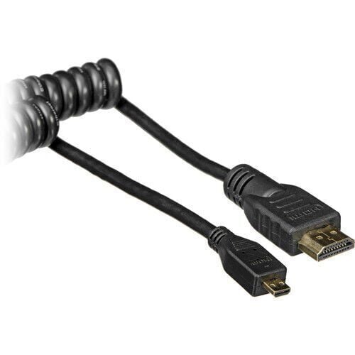 Atomos ATOMCAB015 – Sarmal Micro HDMI (Type-D) – HDMI (Type-A) Kablo (30–45 cm)