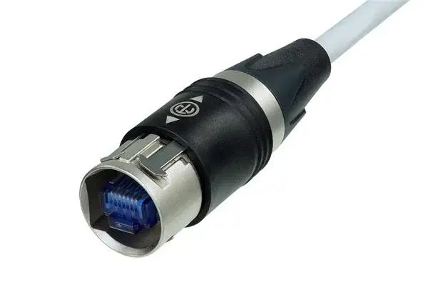 Neutrik NKE6S-1 1 m CAT6 Ethernet Kablosu