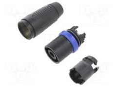 Neutrik NLT4MX-BAG 4 Pin Kablo Tipi Erkek Speakon Konnektör