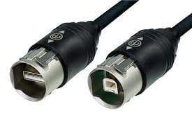 Neutrik NKUSB-1 USB Tip A'dan USB Tip B'ye 1 Metre Hazır Kablo