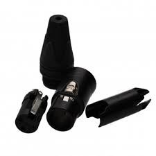 Neutrik NC3FXX-B 3 Pin Kablo Tipi Dişi XLR Konnektör