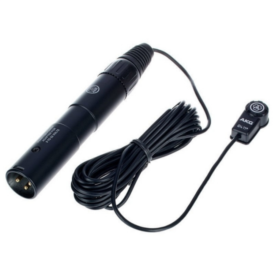 AKG C411 PP Kondenser Enstrüman Mikrofonu