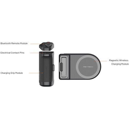 PGYTECH MagCam Phone Grip (Classic Black) | Manyetik Telefon Grip