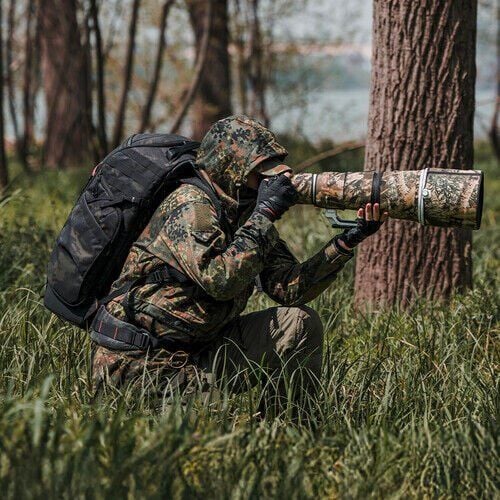 PGYTECH OnePro ST Backpack (Night Camo) – P‑CB‑258 - Kamuflajlı Telefoto Sırt Çantası