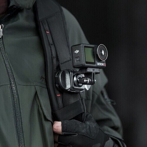 PGYTECH Beetle Camera Clip V2 with QR Plate – Kamera Klipsi & Quick-Release Plate