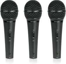 Behringer XM1800S Ultravoice 3'lü Dinamik Mikrofon Seti