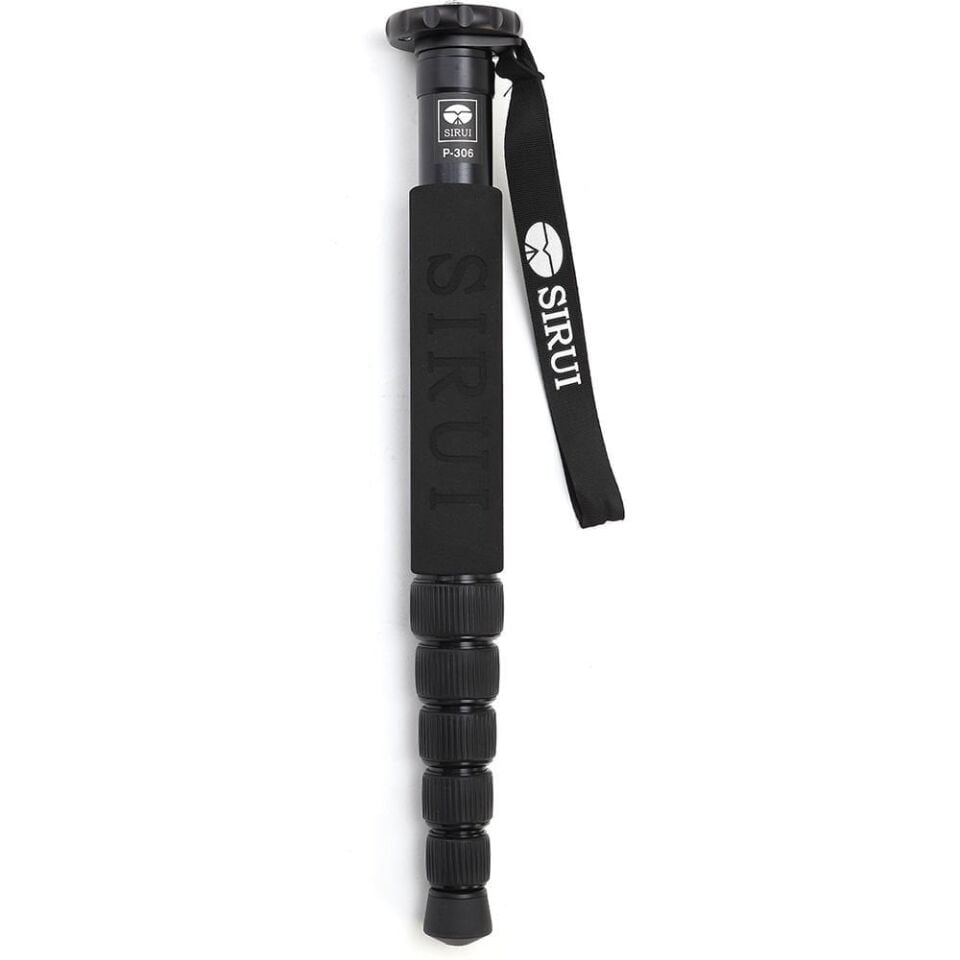 Sirui P‑306 Alüminyum Monopod – Kompakt & Yüksek Taşıma Kapasiteli Kamera Desteği