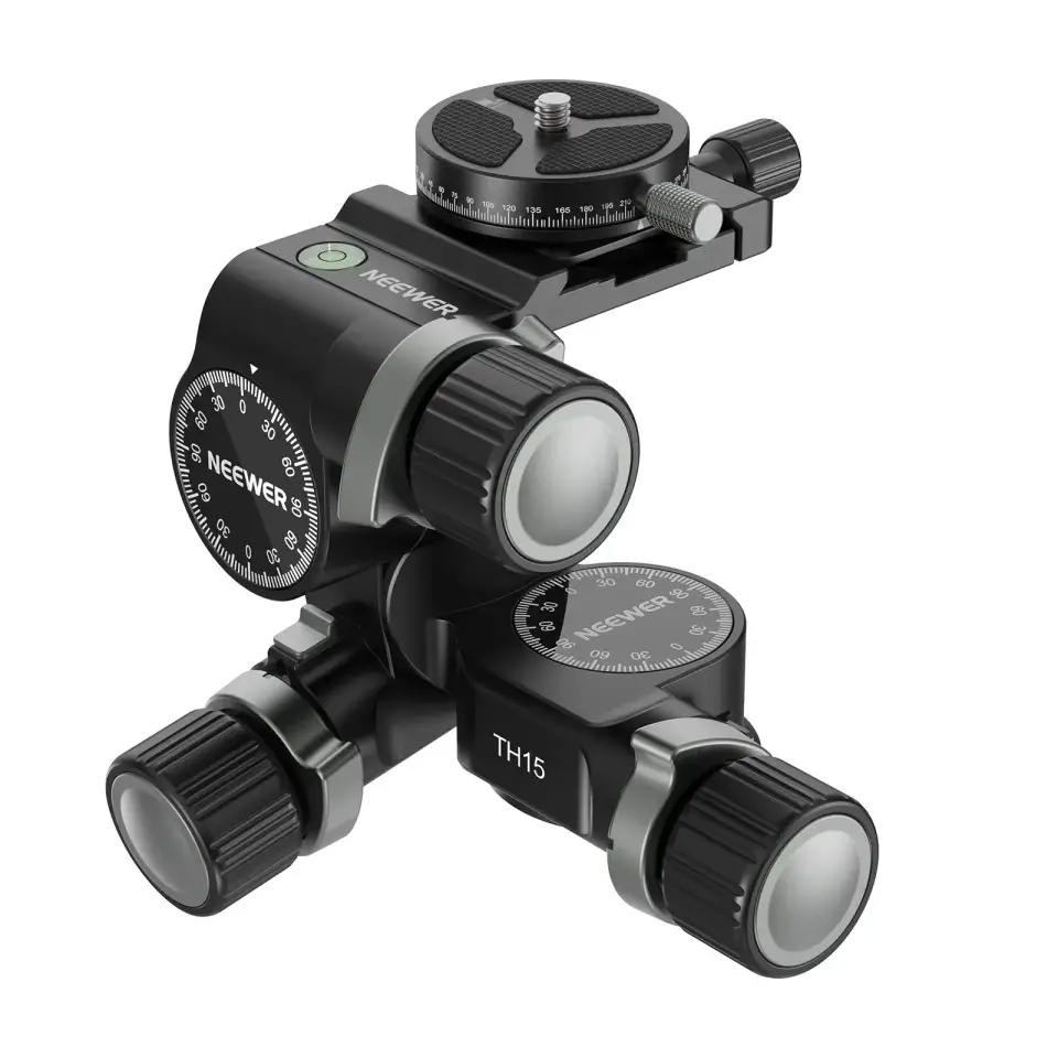 NEEWER TH15 3 Yönlü Dişli Tripod Kafası