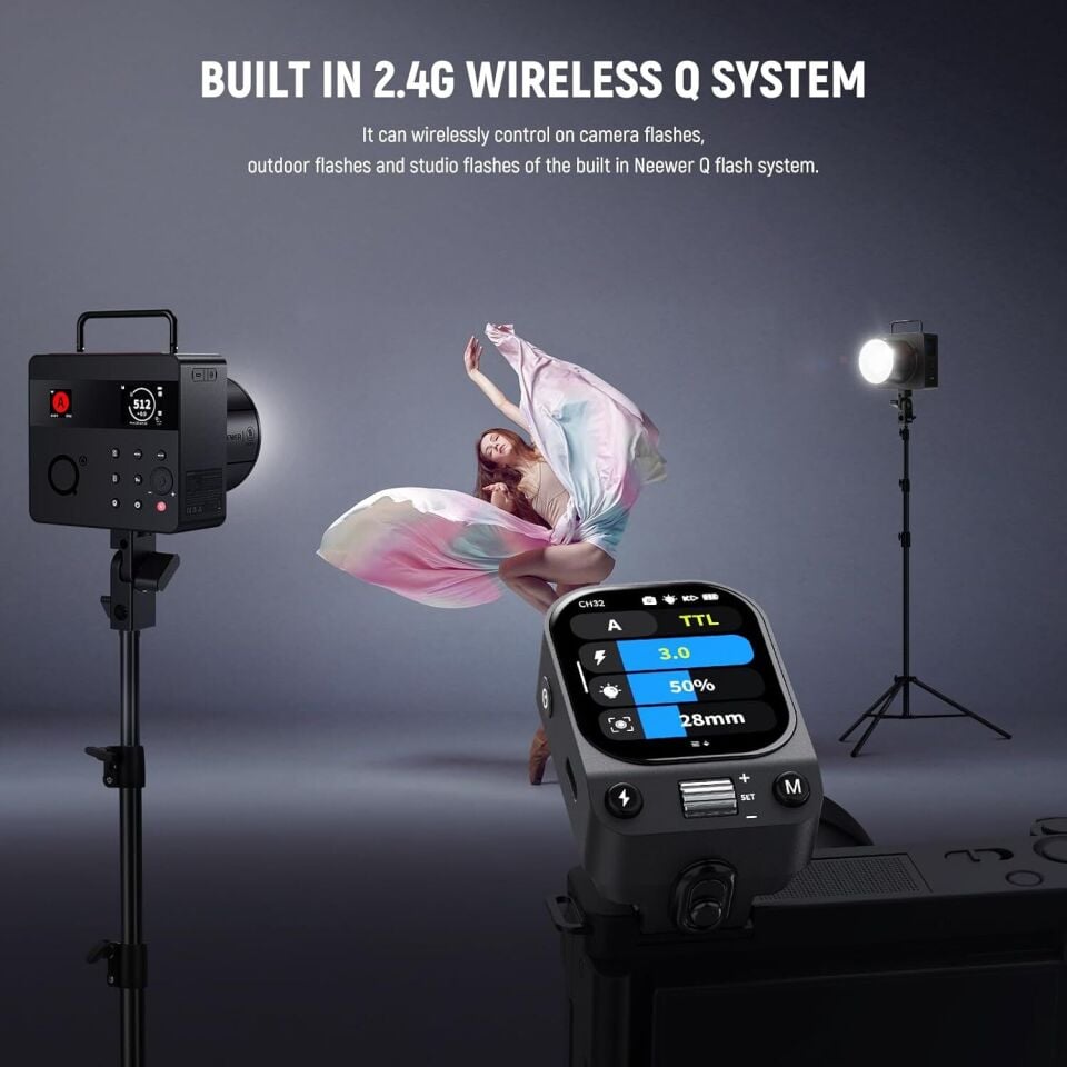 NEEWER QZ-C TTL Kablosuz Flaş Tetikleyici