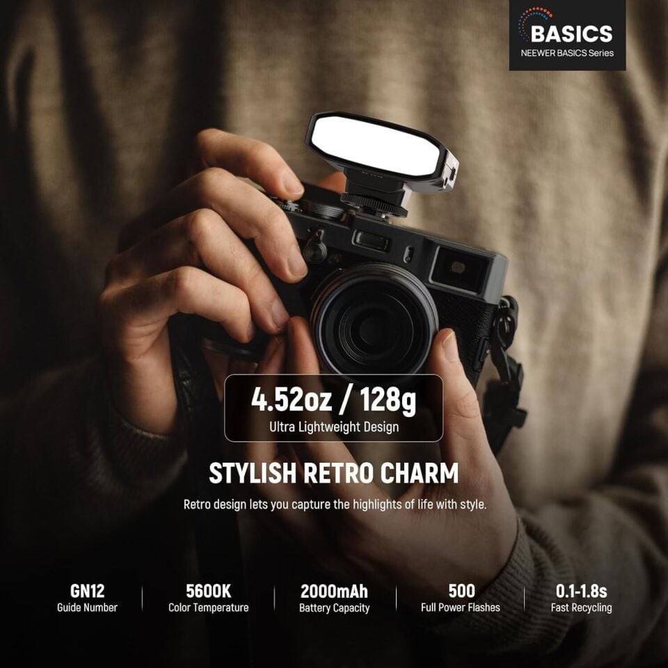 NEEWER BASICS Z120 SE Mini Kamera Flaş