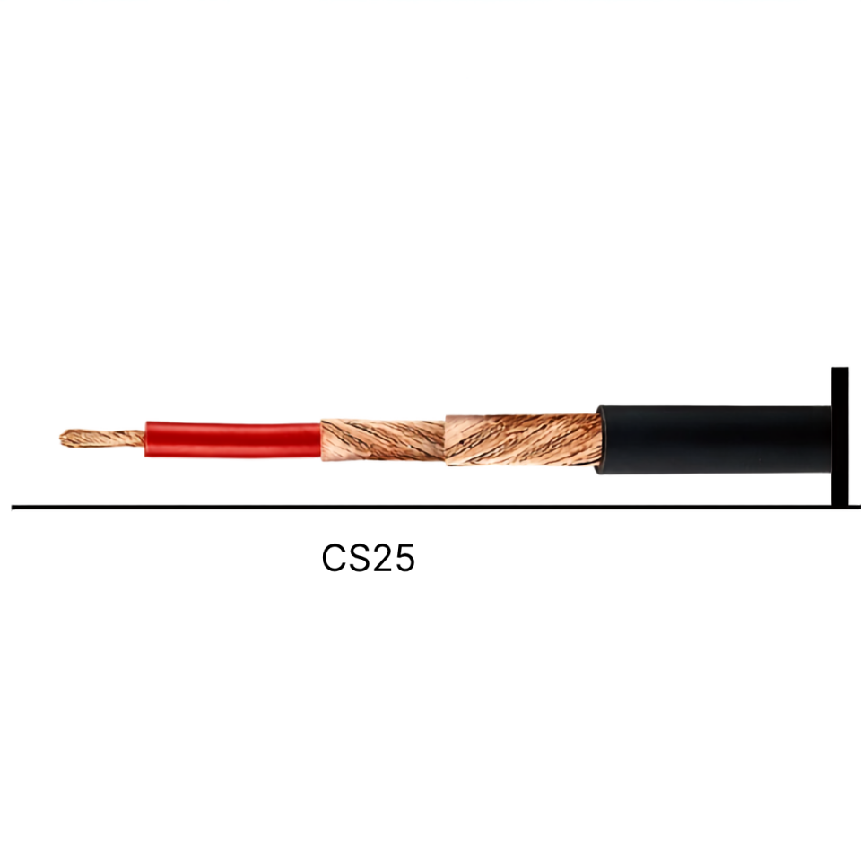 Lookab CS25 2,5 mm Koaksiyel Hoparlör Kablosu