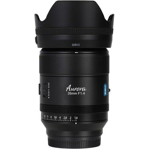 Sirui AURORA 35mm F1.4 Auto-Focus Lens (Fuji X Mount, Siyah)