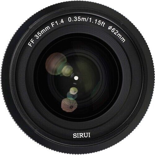 Sirui AURORA 35mm F1.4 Auto-Focus Lens (E Mount, Siyah)