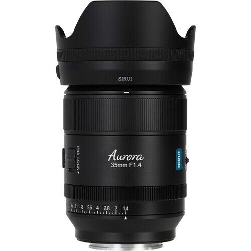 Sirui AURORA 35mm F1.4 Auto-Focus Lens (E Mount, Siyah)