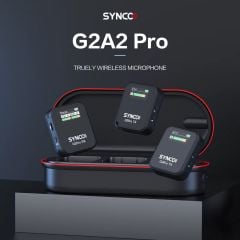 Synco G2 (A2) Pro 2 Kişilik Kablosuz Yaka Mikrofonu